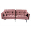 Bernal 75.6-Inch Velvet Sleeper Sofa Bed