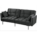 Bernal 75.6-Inch Velvet Sleeper Sofa Bed