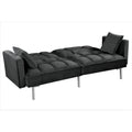 Bernal 75.6-Inch Velvet Sleeper Sofa Bed