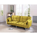 Bernal 75.6-Inch Velvet Sleeper Sofa Bed