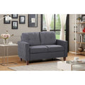 Harrad Mid-Century Modern 3-Piece Tufted Living Room Set