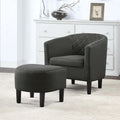 Convenience Concepts Roosevelt Accent Chair with Ottoman - Stylish Seating Solution