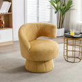 360-Degree Swivel Cuddle Barrel Accent Chairs with Plush Upholstery