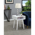Convenience Concepts Napa End Table Featuring Storage Shelf