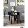 Convenience Concepts Napa End Table Featuring Storage Shelf