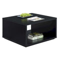 Northfield Admiral Square Coffee Table with Shelf by Convenience Concepts