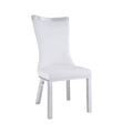 5-Piece Dining Set with Glass and Acrylic Design