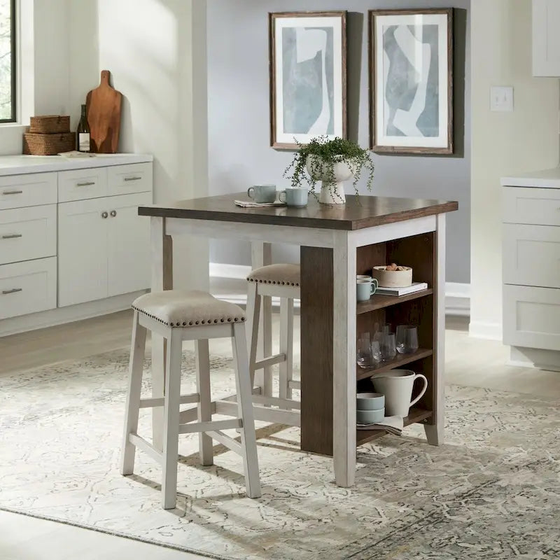 Brook Creek 3-Piece Counter Height Dining Set