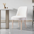Water and Stain Resistant Boucle Polyester Side Chair