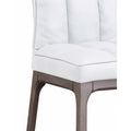 Set of 2 Contemporary Tufted Side Chairs with Sturdy Solid Wood Frame
