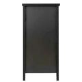Retro-Inspired Drawer Dresser with Shell-Shaped Handles - Stylish Bedroom Storage Cabinet