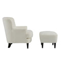Christopher Knight Home Hartshorn Upholstered Club Chair and Ottoman Duo