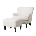 Christopher Knight Home Hartshorn Upholstered Club Chair and Ottoman Duo