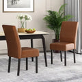 Christopher Knight Home Pertica Set of 2 Upholstered T-Stitch Dining Chairs