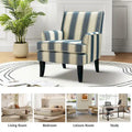 Akorda French Country Armchair with Nailhead Detailing and Sturdy Solid Wood Legs by HULALA HOME