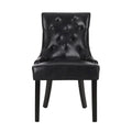 Set of 2 Cheney Tufted Dining Chairs by Christopher Knight Home