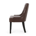 Set of 2 Cheney Tufted Dining Chairs by Christopher Knight Home