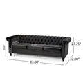 Christopher Knight Home Parkhurst Velvet Tufted Sofa
