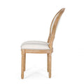 Set of 2 Phinnaeus French Country Fabric Dining Chairs by Christopher Knight Home