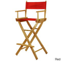 30-Inch Director's Chair with Natural Frame