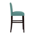 Set of 2 Upholstered 28-Inch Barstools - Stylish Pub Chairs