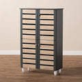 Modern Shoe Organizer Cabinet