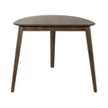 Satin Walnut Triangle Table by Space Savers