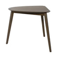 Satin Walnut Triangle Table by Space Savers
