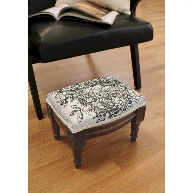 Nest-Inspired Footstool