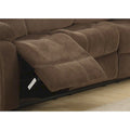 Bill Contemporary Brown Reclining Living Room Set - 2 Pieces