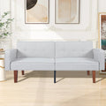 Convertible Memory Foam Futon Sofa Bed - Foldable Daybed Loveseat Sleeper