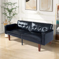 Convertible Memory Foam Futon Sofa Bed - Foldable Daybed Loveseat Sleeper