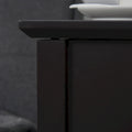 HOMCOM Flip Top End Side Table with Cabinet and Bottom Shelf – Stylish Storage Solution for Bedroom