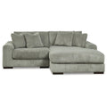 Signature Design by Ashley Lindyn 2-Piece Sectional Sofa with Chaise - Dimensions: 102W x 70D x 38H