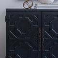 Chanters Solid Wood 2-Door Decorative Cabinet