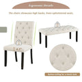 6-Piece Rustic Farmhouse Dining Set