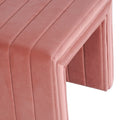 HomePop Contemporary Channel-Designed Ottoman