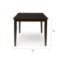 Minimalist Shaker Style Dining Table