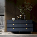 Mid-Century 6-Drawer Storage Dresser Chest Sideboard