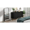 Mid-Century 6-Drawer Storage Dresser Chest Sideboard