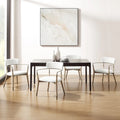 Set of 2 Mid-Century Solid Wood Accent Dining Chairs by Art Leon