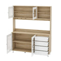 Multi-Functional Sideboard: Wine and Tea Cabinet, Kitchen Cupboard, Buffet Storage