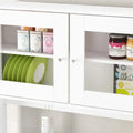 Multi-Functional Sideboard: Wine and Tea Cabinet, Kitchen Cupboard, Buffet Storage