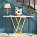 43-Inch Narrow Console Table for Entryway and Living Room