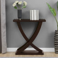Newport Criss-Cross Console Table by Convenience Concepts