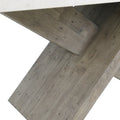 Classic Home Durant 84-Inch Dining Table - Dimensions: 84W x 43D x 30H