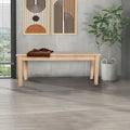 Solid Wood Dining Bench in Shaker Style