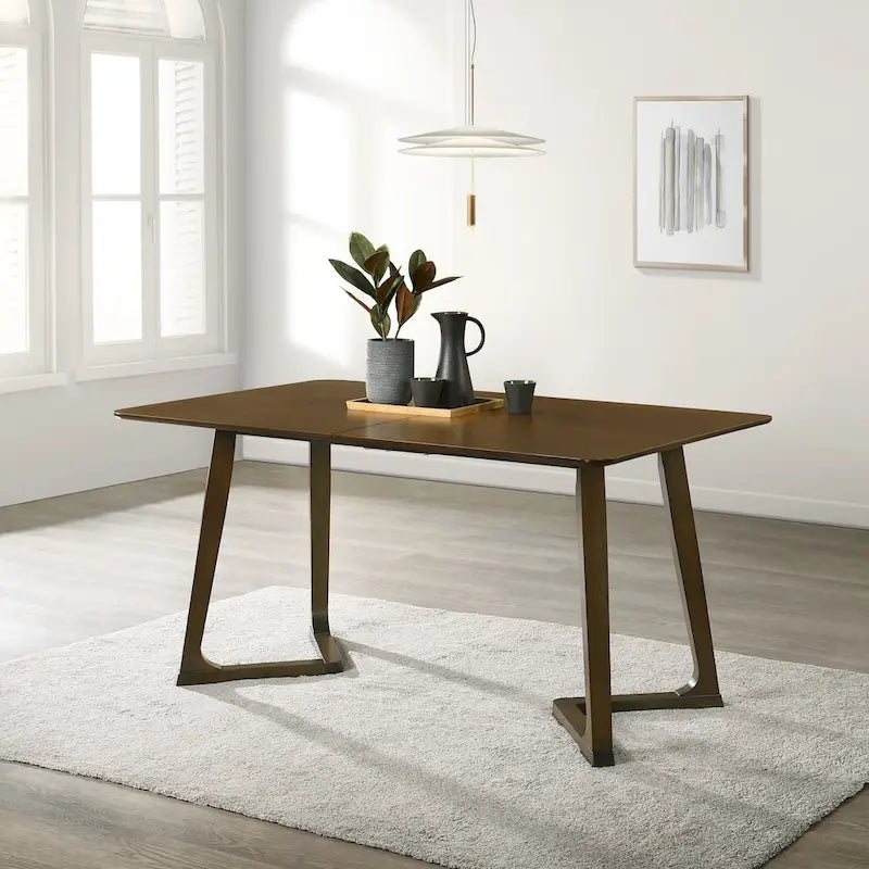 CraftPorch Retro-Inspired Mid-Century Dining Table