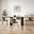 Set of 2 Modern Dining Chairs by Art Leon