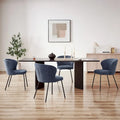 Set of 2 Modern Dining Chairs by Art Leon